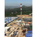 Chimney de aço que economiza espaço na terra